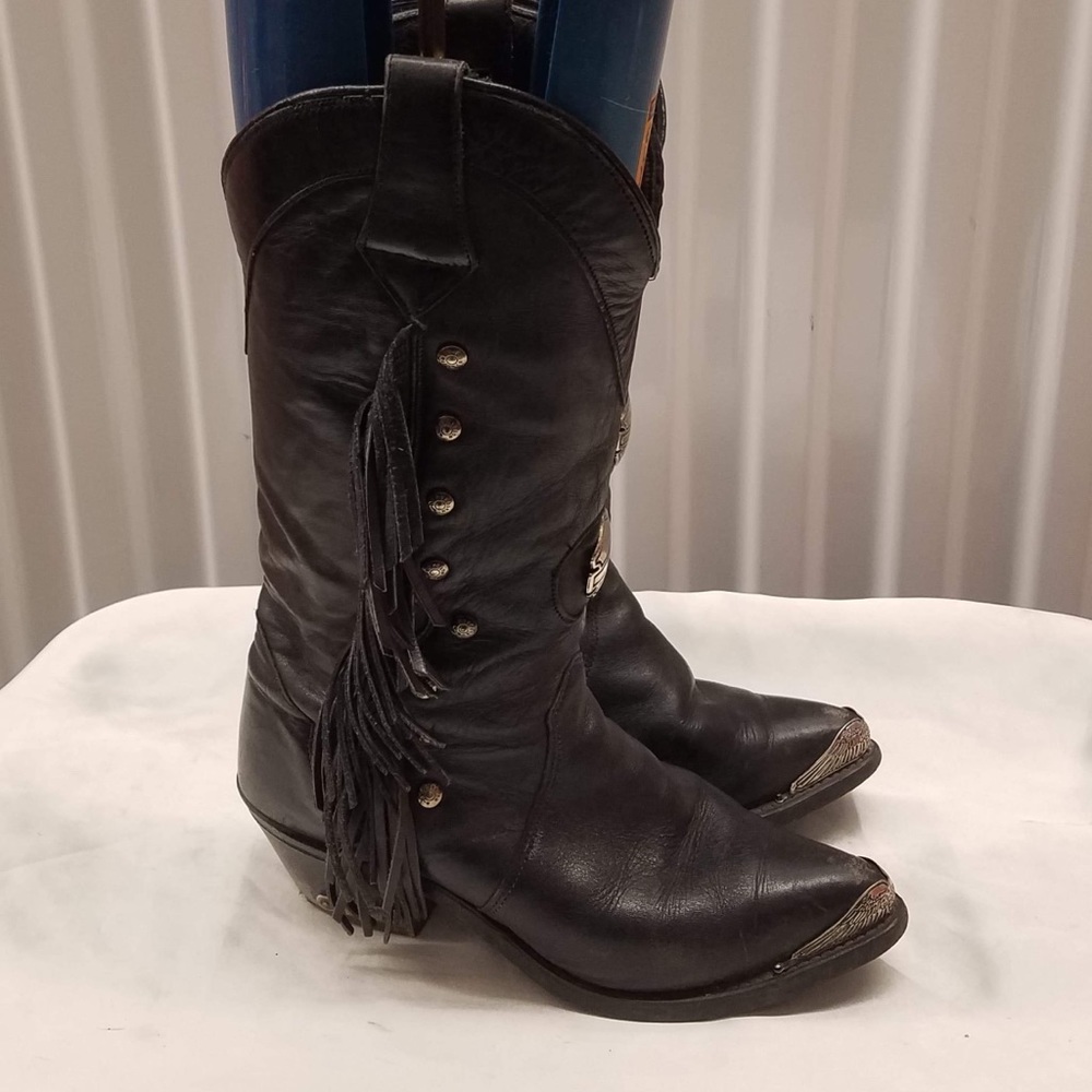 90’s HARLEY DAVIDSON MOTORCYCLE BOOTS MADE IN USA
